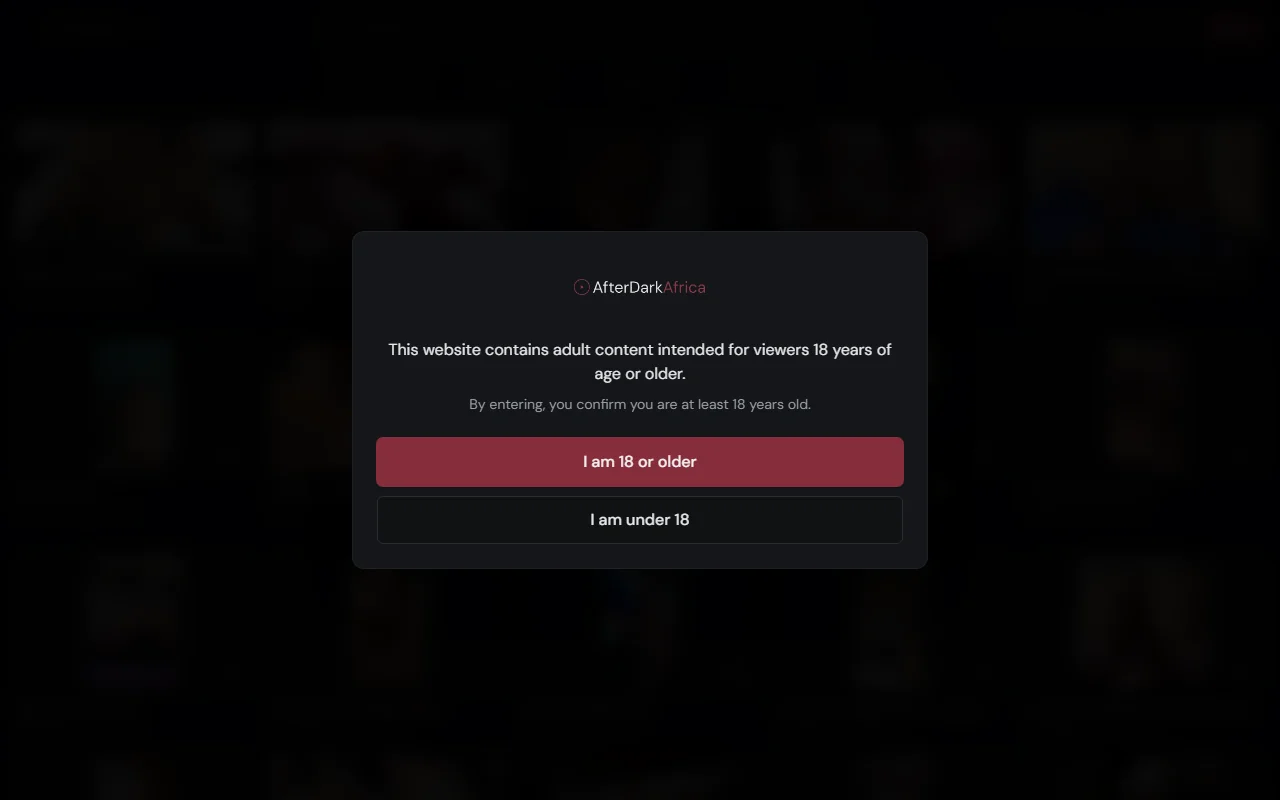 Screenshot: Afterdarkafrica Review Screenshot of Afterdarkafrica Review